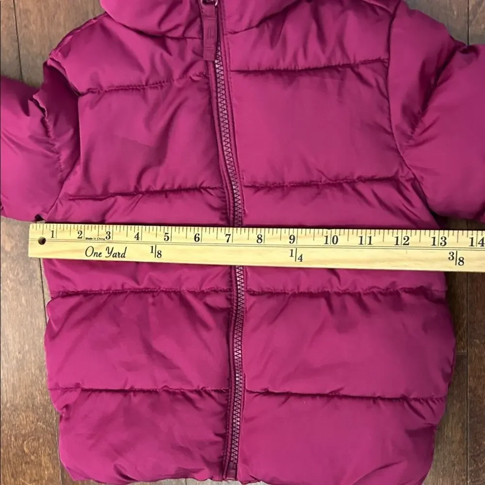 The Children's Place Toddler Hooded Jacket - Berry Pink, Size 3T